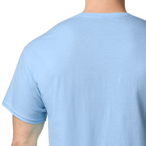 เสื้อยืดคอกลมผู้ชาย แขนสั้น ผ้าฝ้าย 100% เนื้อนุ่ม ระบายอากาศได้ดี แห้งเร็ว ไม่ยับ ใส่สบาย เหมาะสำหรับออกกำลังกาย วิ่ง หรือใส่ลำลองในฤดูร้อน น้ำหนัก 240 กรัม - Product Image 4