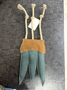 ของเล่นเคี้ยวสำหรับสุนัข FHS Textile พร้อมหูจับเชือก ลายวัวการ์ตูนน่ารัก สีพื้น ทนทาน ใช้งานในบ้าน ใช้งานง่ายสำหรับสุนัข - Product Image 1
