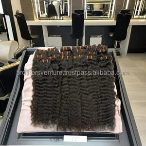 Extensions indiennes alignées sur les cuticules brutes non transformées de haute qualité 12A vendeurs vierges brésiliens de vison doubles faisceaux élevés gratuits - Product Image 4
