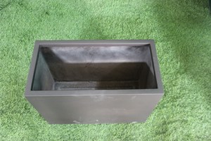 Maceta Moderna Cuadrada de FRP para Piso, Tallada a Mano, Duradera, Ligera, para Jardín Exterior, para Plantas Verdes - Product Image 4