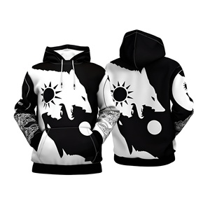 Sudadera con Capucha Personalizada para Hombre, Sublimada, 100% Poliéster, Forro Polar de Algodón, Transpirable, Diseño Otoño-Invierno, Alta Calidad - Product Image 1