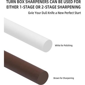 Portable Manual Ceramic Sharpening Rod 4-Rod Turn <b>Box</b> From Kitchen Sharpener Rod <b>Tool</b> - Product Image 1