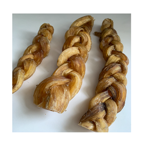 Nourriture naturelle pour chiens sans odeur, 100 % personnalisable en taille, tressée en tendon de buffle séché, riche en protéines, sans céréales, avec vitamines et minéraux - Product Image 1