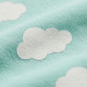 เสื้อฮู้ดแฟชั่นพิมพ์ลายเมฆทั่วตัว - Product Image 1