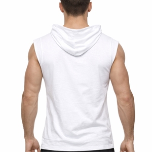 Débardeur à Capuche Homme Nouvelle Collection 2026 – Design Écologique, Séchage Rapide, Respirant, Coupe Confortable, Extensible, Couleur Unie, Spandex/Coton - Product Image 2