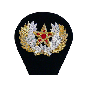 Écusson brodé personnalisé avec lignes argentées, logo sur mesure, patch en tissu à coudre pour vêtements - Product Image 6