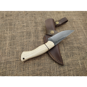 Cuchillo de Caza de Acero Inoxidable con Acabado Ácido, Herramienta Manual para Camping, Senderismo y Jardinería, en Venta - Product Image 5