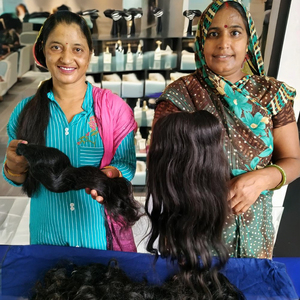 เครื่อง100% ผมมนุษย์แบบเรมี่ผมต่อมัดสองชั้นคลื่นธรรมชาติธรรมชาติบริสุทธิ์ - Product Image 1