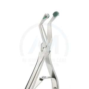 Pince à couronne dentaire Al Mida Healthcare avec embout en caoutchouc vert, certifiée CE, outil de classe II pour le retrait temporaire de couronnes, garantie à vie - Product Image 4