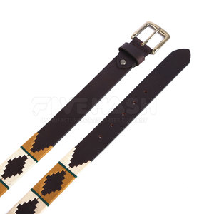 Cinturón de cuero de vaca pakistaní al por mayor para hombre, cinturón de cuero genuino de buena calidad - Product Image 3