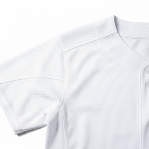 Camiseta de béisbol de malla con estampado personalizado OEM, uniforme vintage a rayas en blanco, venta al por mayor de ropa urbana. - Product Image 6