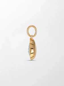 Colgante de Oro de 14k con Diamante Cultivado en Laboratorio en Forma de Lágrima, Engaste Pavé, Forma de Pera, Sin Cadena, Para Uso Diario, Directo de Fabricante - Product Image 3
