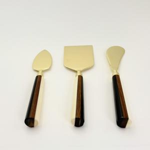 Nuevo Juego de Utensilios para Queso de Acero Inoxidable, Cuchillo para Frutas, Pan, Pizza, Crema y Pastel con Mango de Resina, Utensilios para Hornear a Precio Económico - Product Image 2