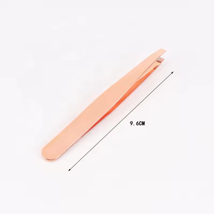 Pince à épiler pour les poils, extracteur de points noirs, pince à épiler pour cils volume, marque privée - Product Image 5