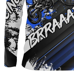 Maillots de motocross promotionnels en gros avec logo personnalisé, vêtements de course de motocross sur mesure, maillots de motocross personnalisés - Product Image 6