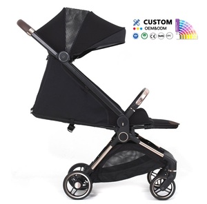 Poussette bébé pliable compacte, légère et portable, conforme aux normes EN, populaire et à prix réduit, idéale pour voyager. - Product Image 2