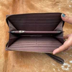 กระเป๋าคลัทช์หนังสไตล์ตะวันตกอเนกประสงค์, กระเป๋าเงินดีไซน์ทันสมัย - Product Image 3