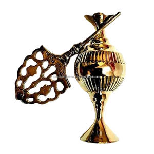 Pot d'eye-liner en laiton de haute qualité avec bâton Surmedani polonais fini pour la bouteille de stockage Surma est utilisé maquillage des yeux - Product Image 3