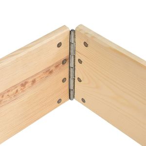 Collare Pallet in legno di pino massiccio 23.6 "x 31.5" dimensioni per una maggiore stabilità - Product Image 6