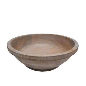 Nuevo Tazón de Madera Clásico Hecho a Mano para Cocina, Vajilla Moderna Ecológica de Madera para Comida, Tazones para Decoración de Bodas - Product Image 1