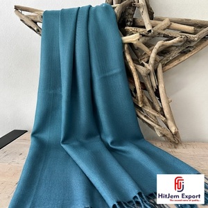 Breathable Lightweight <b>Scarf</b> Textile Mill Cotton Viscose Polyester Blend Custom Color Bulk B2B Manufacturing - Product Image 4