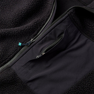 Veste en polaire sherpa pour homme, chaude, décontractée, pour l'hiver, pour l'extérieur, avec fermeture éclair intégrale, logo sur la poitrine, logo personnalisé, veste en polaire sherpa douce - Product Image 3