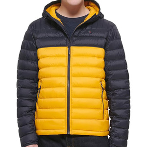 Blouson matelassé à capuche pour homme, nouvelle collection, tailles adultes, respirant, écologique, réversible, vente en gros, personnalisable - Product Image 1