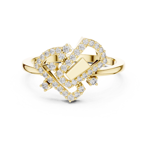 แหวนเพชรโมอิสซาไนต์เงินแท้ 925 ชุบทองคำขาว 14K สำหรับผู้หญิง รับรองโดย IGI สไตล์คลาสสิก เหมาะสำหรับใส่ทุกวัน |   การเจียระไนแบบบริลเลียนท์คัท |   เพชรใหม่ - Product Image 6
