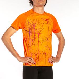 เสื้อยืดผู้ชายแบบซับลิเมชั่นด้านหน้า ผ้าฝ้ายฟลีซ 100% น้ำหนัก 300 กรัม ระบายอากาศได้ดี คุณภาพพรีเมียม รับผลิตแบบ OEM/ODM ขายส่ง - Product Image 1