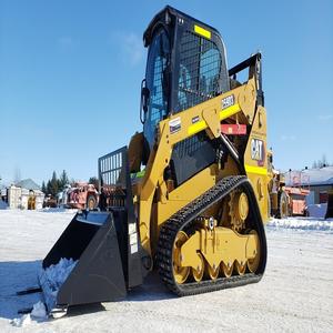 Minicargadora de orugas compacta CAT 259D3, 2.047 horas, motor diésel de 74 HP, acoplador rápido hidráulico, joystick piloto - Product Image 3