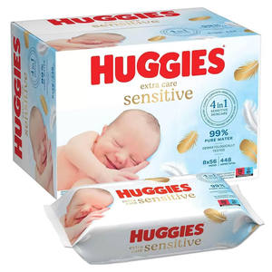 Lingettes pour bébés Huggies pour l'exportation en gros vers les distributeurs internationaux de produits pour bébés, avec emballage d'origine et qualité garantie - Product Image 2
