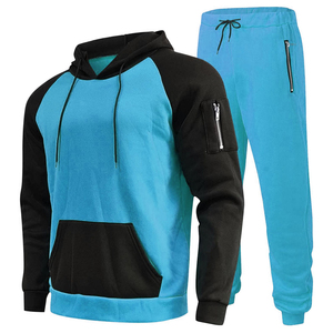 Conjunto Deportivo Unisex de Forro Polar Transpirable con Bloques de Color, Calidad Premium, Novedad Invierno 2026, 100% Poliéster - Product Image 1