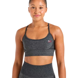 Soutien-gorge de sport sans couture pour femme, rembourré, à maintien élevé, respirant et extensible, idéal pour l'entraînement, la gym, le fitness, la course à pied et le yoga - Product Image 1