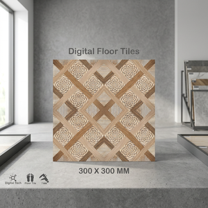 Carreaux de porcelaine antidérapants 12x12 de qualité à l'exportation Carreaux de sol en céramique numérique rustique de meilleure qualité 30x30 300x300 - Product Image 3