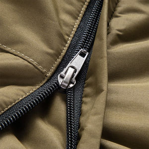 Global Industry <b>Men</b> <b>Long</b> Hooded Puffer Jacket Olive Green Fur Trim Windproof Casual Winter <b>Coat</b> Thick Polyester Wadding Plus - Product Image 6