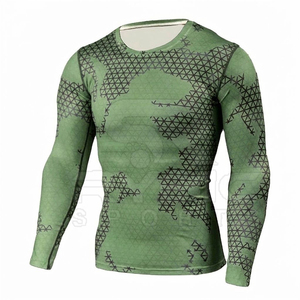 Superior Comfort <b>Athletic</b> Sublimation Rash Guard Personalized Printing Fade Resistant Fabric OEM Factory - Product Image 4