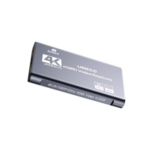 Carte de capture de jeu HDMI <span class=keywords><strong>4K</strong></span> pour diffusion en direct, <span class=keywords><strong>appareil</strong></span> de capture vidéo pour Xbox PS4, fonctionnement Plug-and-Play, couleur noire, résolution <span class=keywords><strong>4K</strong></span> - Product Image 1