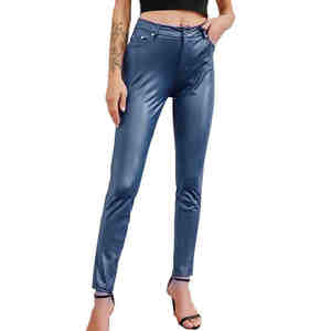 Pantalons en cuir pour hommes, design personnalisé, OEM ODM, pantalons en cuir de qualité supérieure, confortables et élégants - Product Image 3