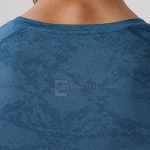 Ropa de Gimnasio, Nueva Llegada, Camiseta Deportiva para Hombre, Precio Económico, Diseño Personalizado - Product Image 2