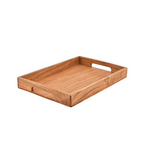 Premium Solid Wood Platter Handles Handcrafted Wooden Rectangle Shape Wedding Luxury Classic Modern Design Lightweight Serving - Product Image 2