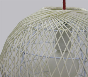 Meilleures ventes, lustre en rotin et bambou fait main, luminaire suspendu pour la décoration de la maison, restaurant, café, projets hôteliers - Product Image 4