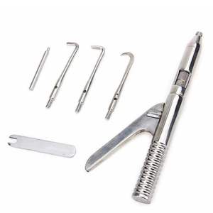 Pistolet manuel de retrait de couronnes dentaires de classe I certifié CE de haute qualité avec 5 accessoires clés, instruments chirurgicaux par Grip Surgical - Product Image 2