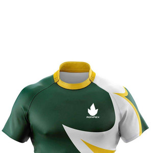 Camiseta de Rugby de Secado Rápido y Transpirable, Venta en Línea, Uniforme de Rugby Hecho en Pakistán, Precio Económico, Camiseta de Rugby al Por Mayor - Product Image 4