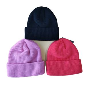 Gorros de Punto Estilo Urbano para Hombre y Mujer, Tejido de Canalé con Spandex/Algodón, Gorro Personalizado con Logotipo de Diseñador, Colores y Tallas Personalizadas para la Playa - Product Image 1