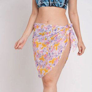 Pareo de Playa para Mujer, Falda Envolvente de Moda, Ligero, para Cubrir el Traje de Baño, Ropa de Verano para Vacaciones en la Piscina o Resort - Product Image 6
