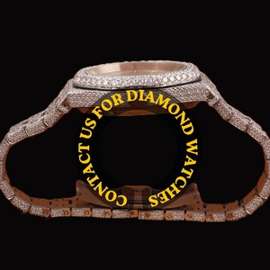 Reloj de Diamantes Chapado en Oro Estilo Hip Hop para Hombre, con Esfera Decorada y Estilo Urbano de Lujo, Disponible en la Mejor Calidad - Product Image 5