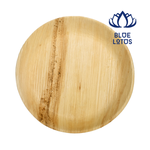 Assiettes en feuilles de palmier Areca en gros, vaisselle naturelle pour la cuisine - Product Image 1