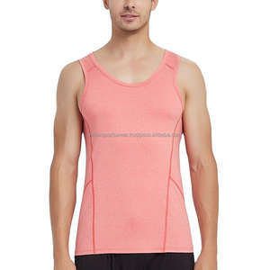 Algodón transpirable para hombre/fibra de bambú de alta calidad personalizado Fitness chaleco camisetas sin mangas para gimnasio y correr ropa deportiva - Product Image 3