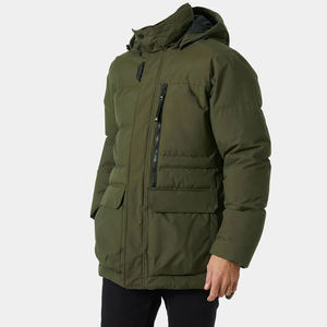 Veste d'hiver pour homme de haute qualité, design personnalisé et tendance, veste à poches, veste d'hiver rembourrée surdimensionnée pour homme - Product Image 1