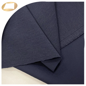 Tissu en polyester, coton et élasthanne Coolmax, doux au toucher, hydrofuge, 289 g/m², pour vêtements décontractés - Product Image 4